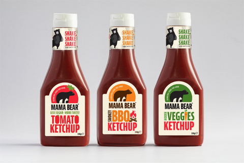 Mama Bear Ketchup Range 3 x 330g