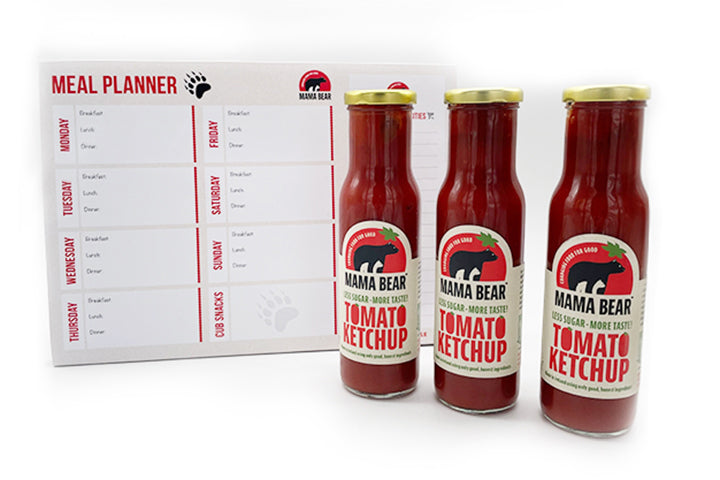 MamaBear Tomato Ketchup plus a MamaBear Meal Planner